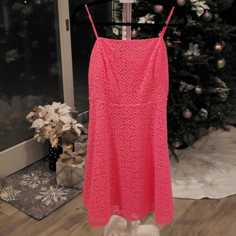 Lilly Pulitzer Jennilee Dress Kir Royal PI